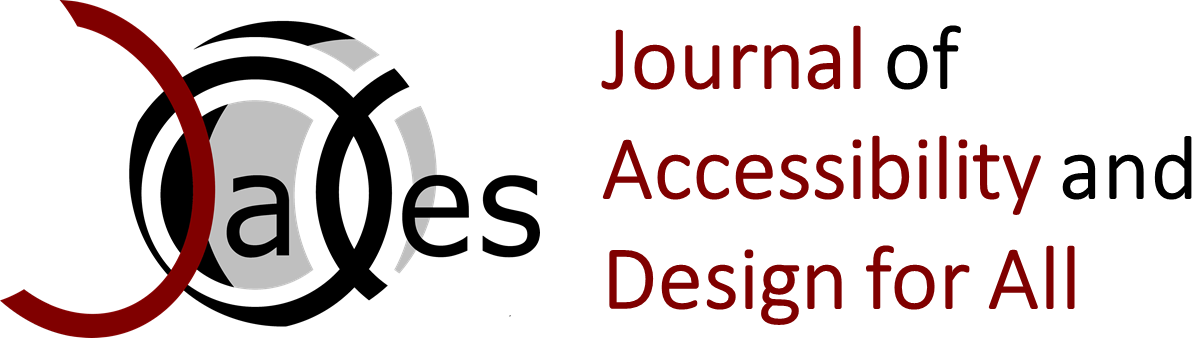 logo Journal of Accessibility and Design for All (JACCES)