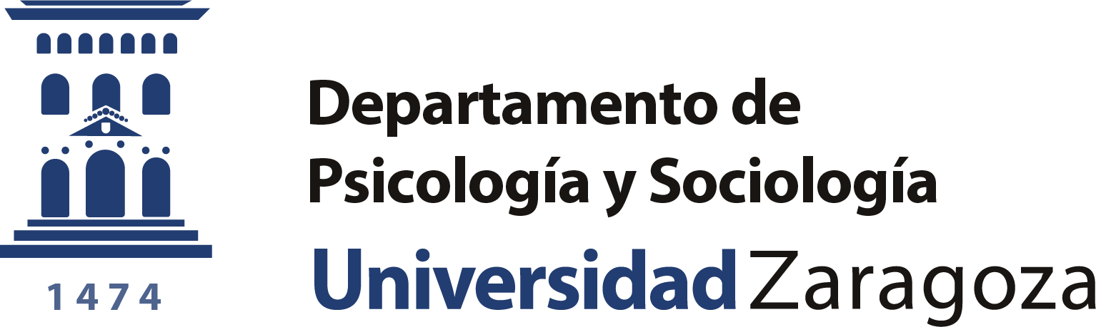 Departamento de Psicología y Sociología, Universidad de Zaragoza logo